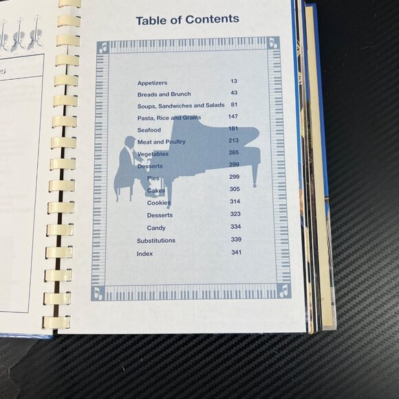 Music Menus & Magnolias Cookbook 1997 By Charleston Symphony Orchestra League - Picture 7 of 12